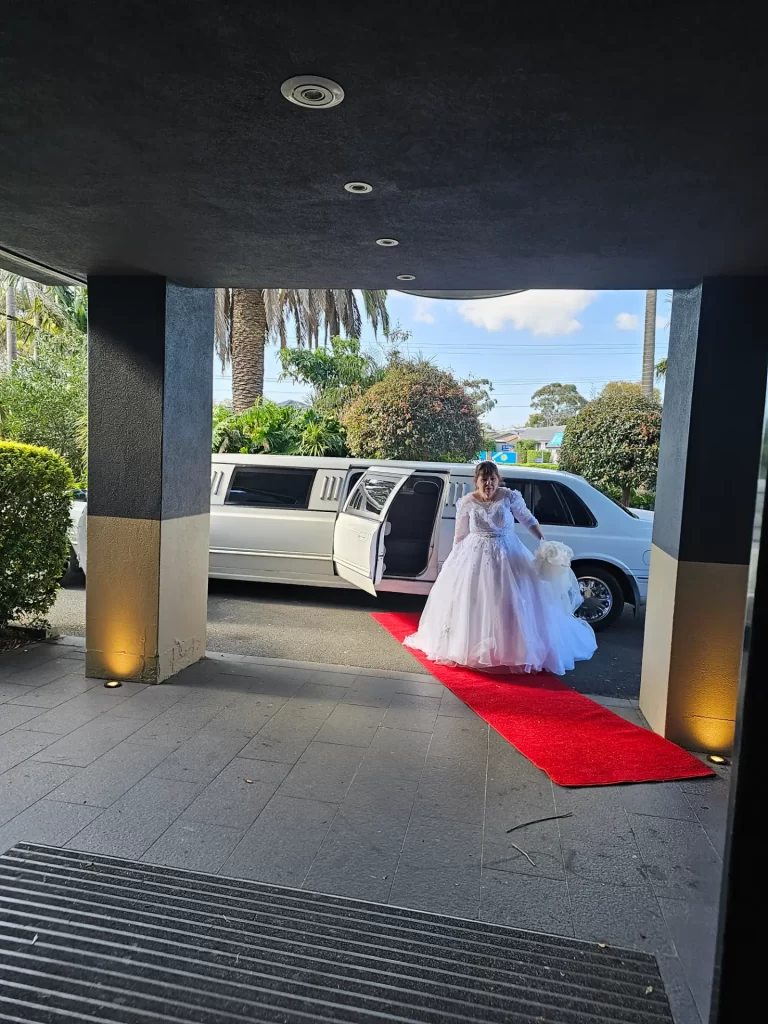 Luxury Chrysler stretch limousine for hire in Melbourne